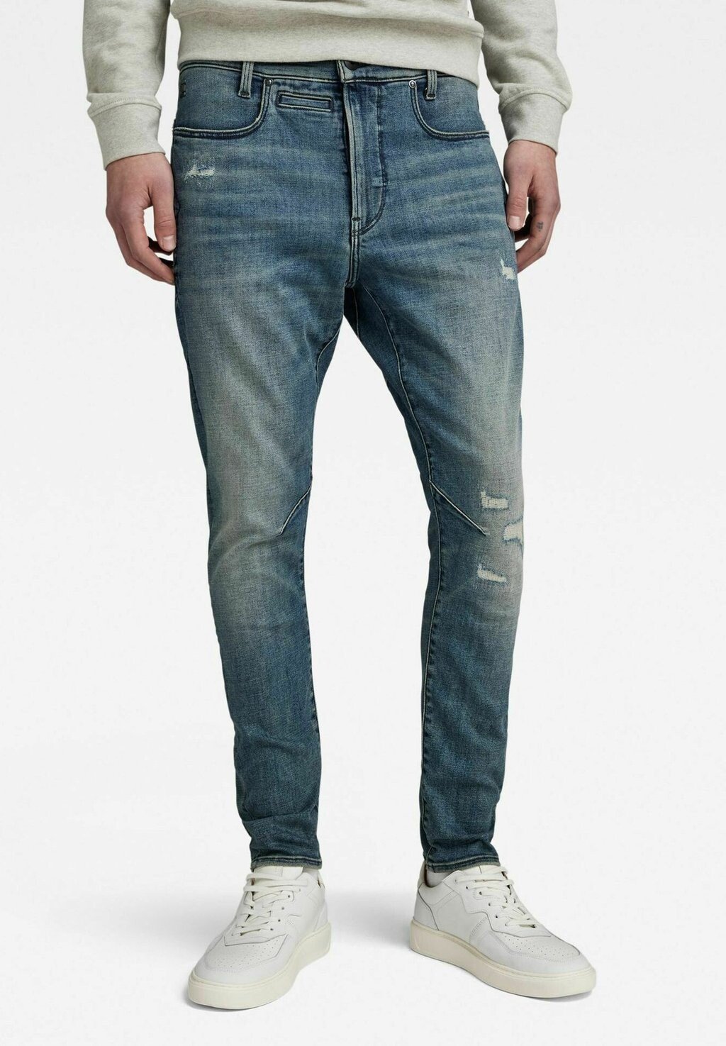 

Джинсы Slim Fit D-STAQ 3D G-Star, цвет antique faded blue topaz restored
