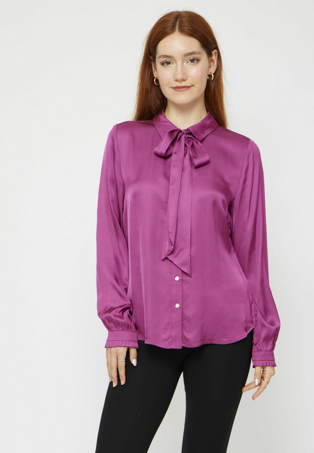 цена Блузка-рубашка BLUSE VICCI Germany, цвет lila