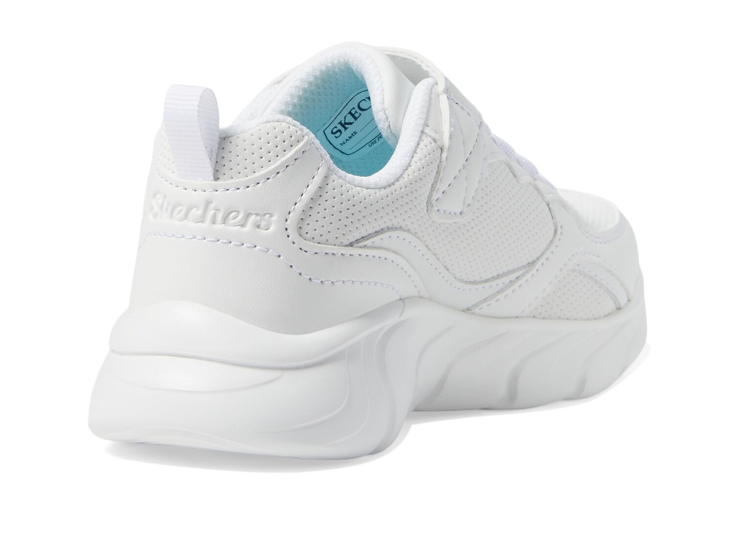 

Кроссовки SKECHERS KIDS Dynamic Dash - Tardy Time 302615L (Little Kid/Big Kid), белый