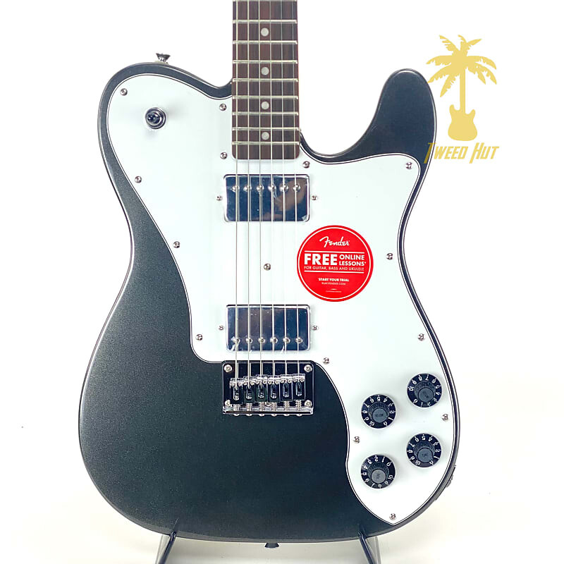 

Электрогитара ON SALE-Squier Affinity Series Telecaster Deluxe, Laurel Fingerboard, Charcoal Frost Metallic