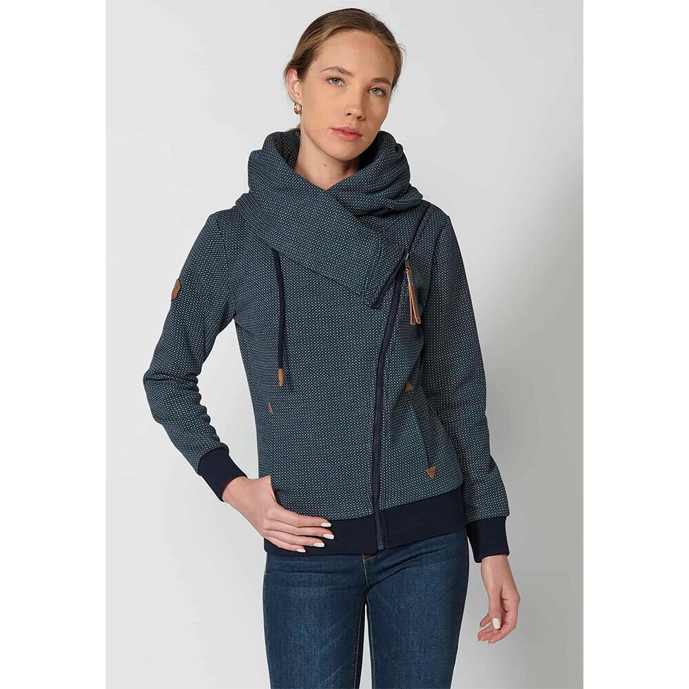 

Толстовка Koroshi Full Zip, синий