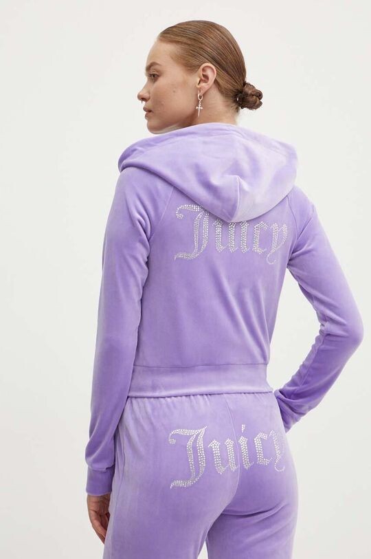 

MADISON HOODIE бархатная толстовка Juicy Couture, фиолетовый