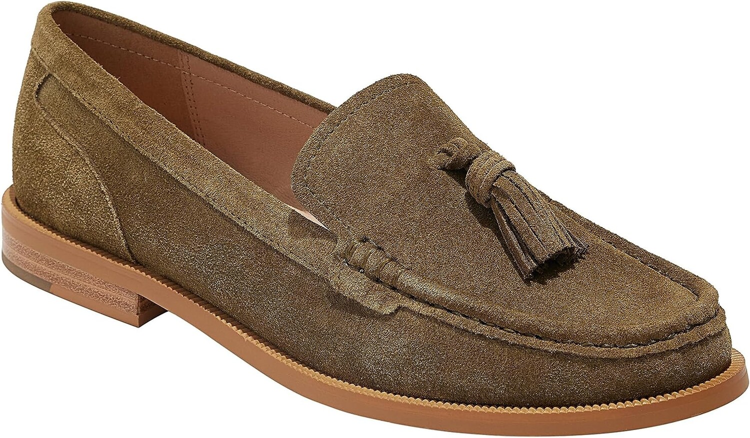 

Балетки Hunley Tassel Loafer Suede Jack Rogers, цвет Moss