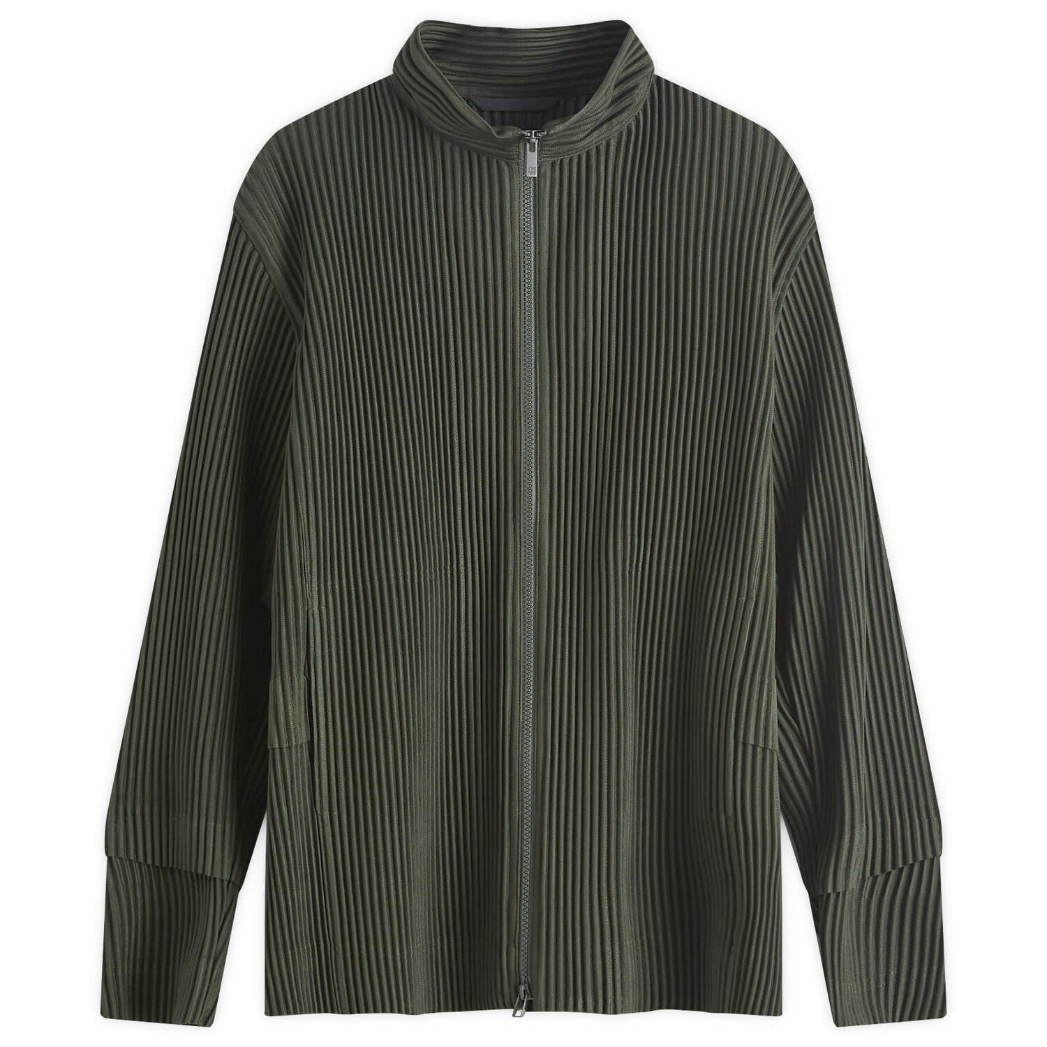 

Куртка Homme Plissé Issey Miyake Pleated Track, цвет Deep Green