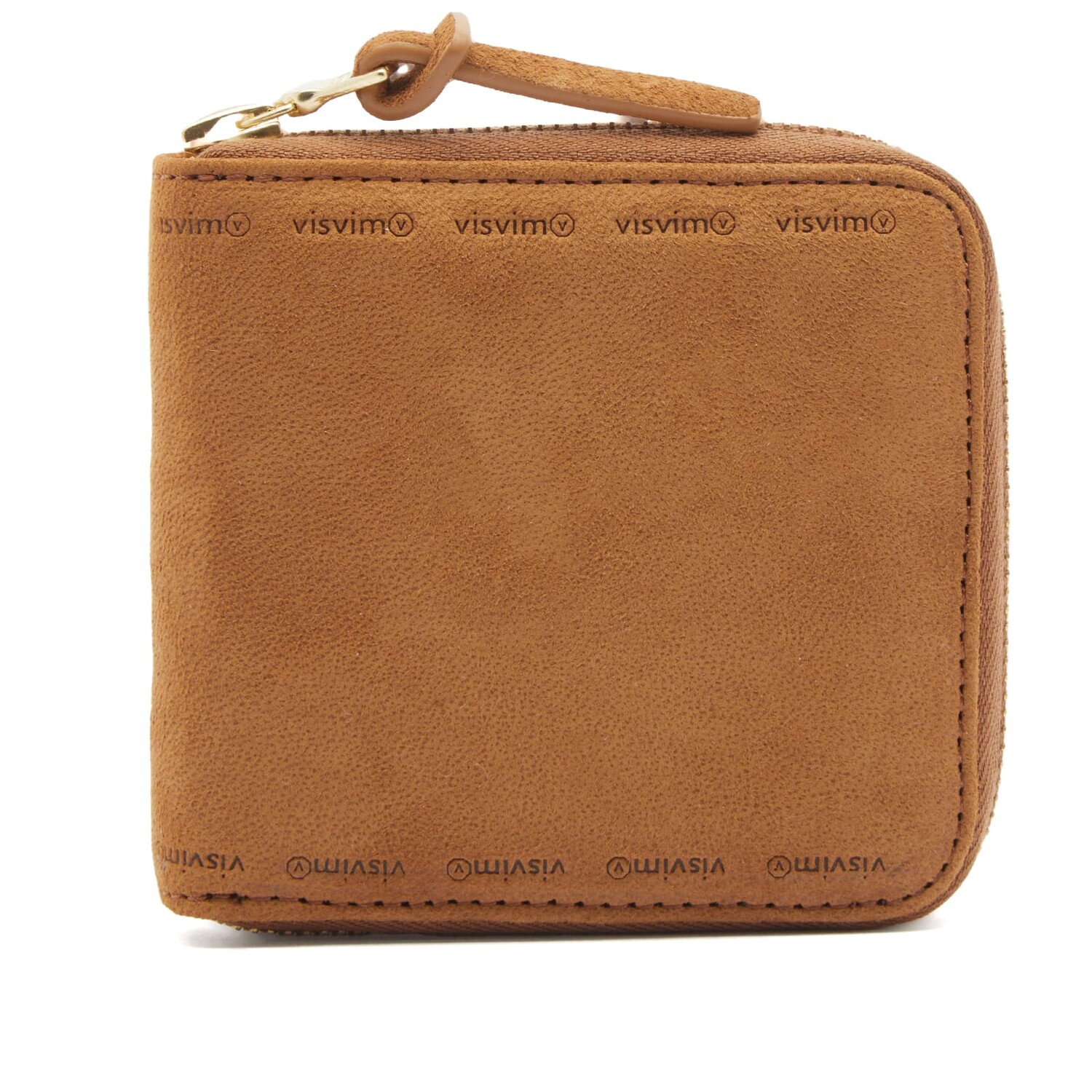 

Кошелек Visvim Suede Billfold Wallet, цвет Light Brown