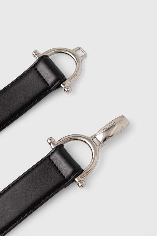 

Кожаный ремень Answear Lab, черный