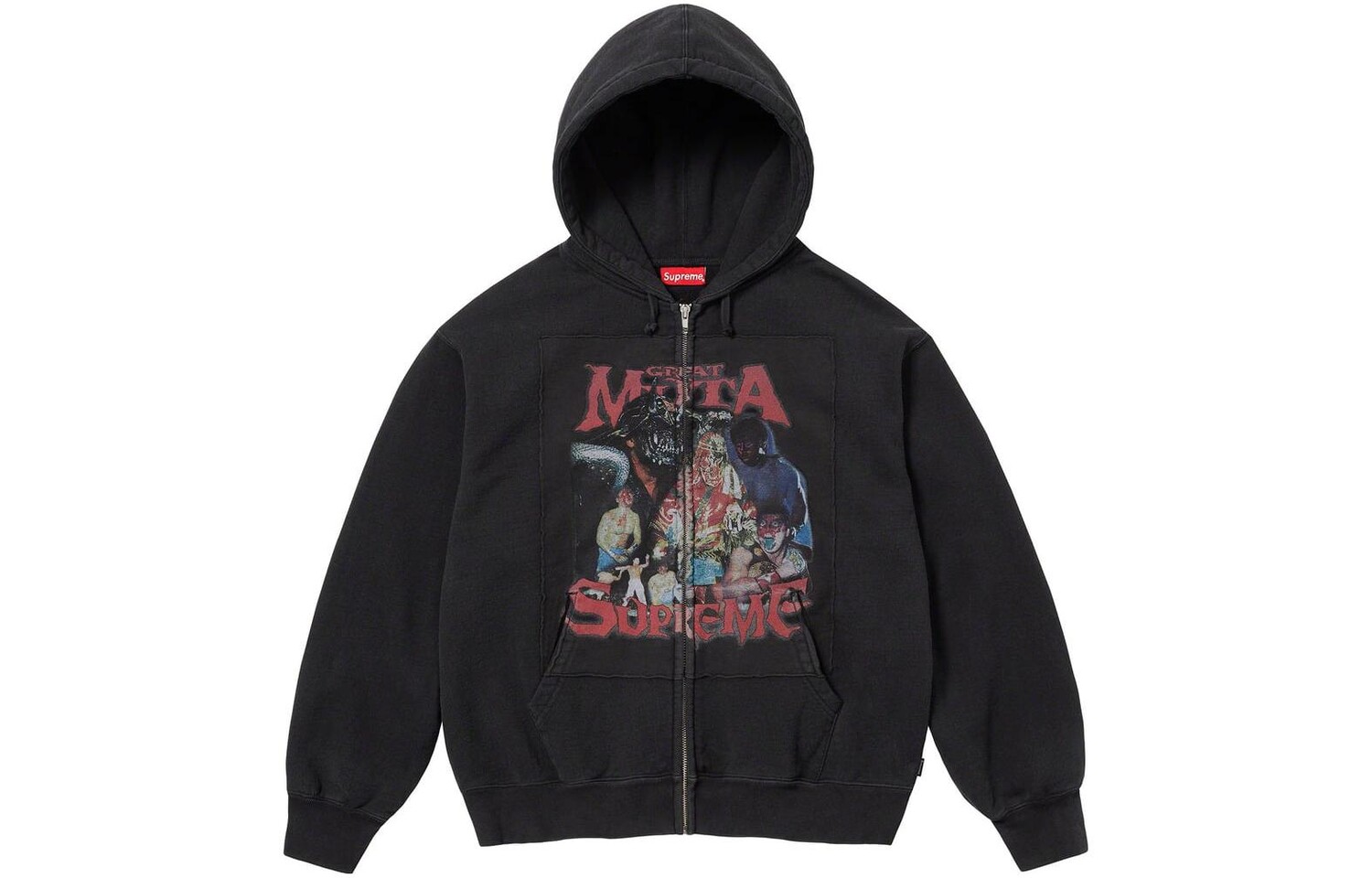 

Толстовка унисекс Supreme, цвет Ash Gray