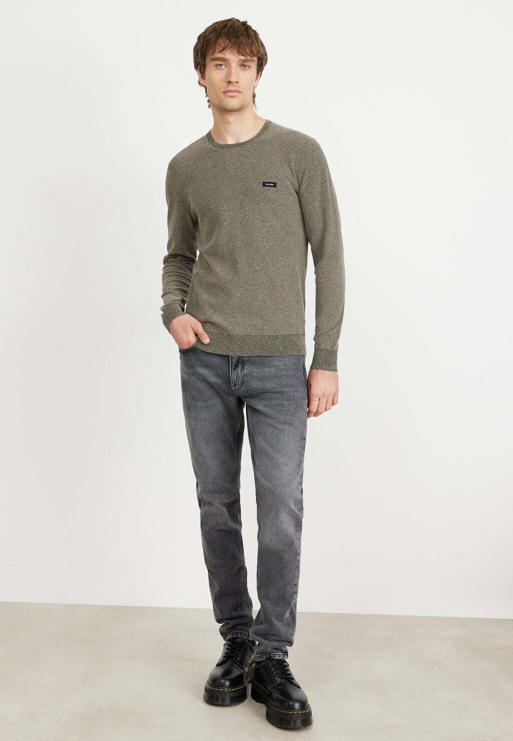 

Свитер Mouline Sweater Calvin Klein, цвет eucalyptus