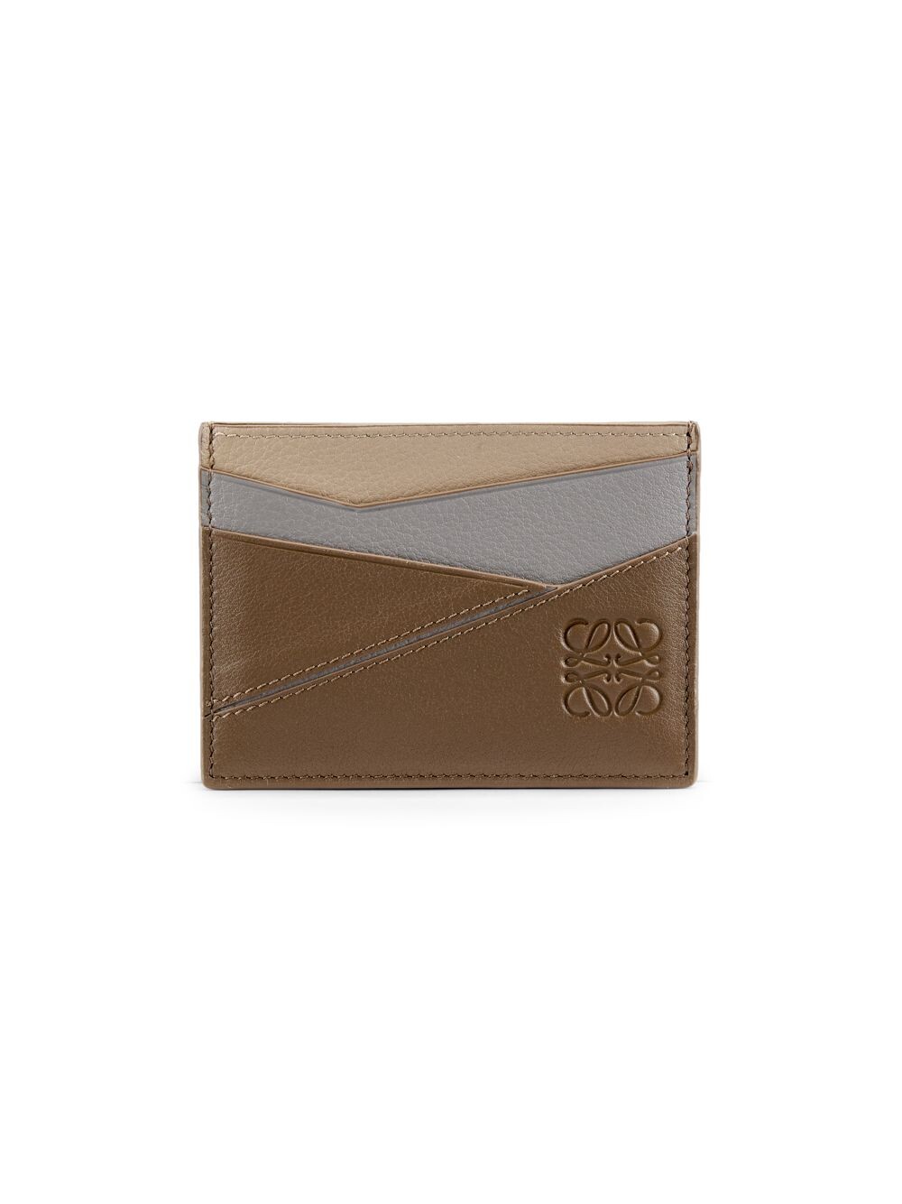 

Обычная кожаная визитница-головоломка Loewe, коричневый