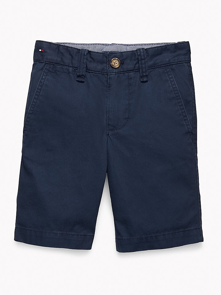 

Детские однотонные шорты с флагом Tommy Hilfiger