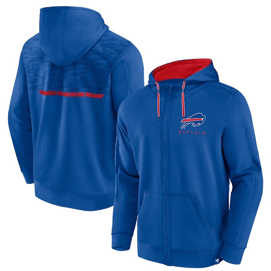 

Толстовка на молнии Fanatics Branded Buffalo Bills, роял
