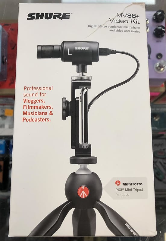 Конденсаторный микрофон Shure MV88+ Video Kit Stereo Condenser Microphone - Sealed Box Never Used