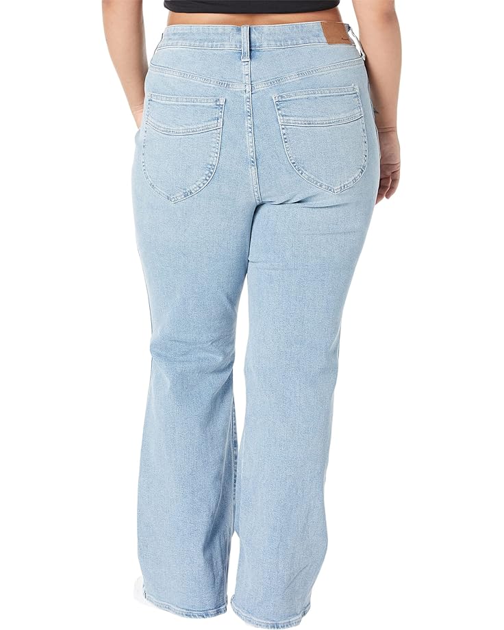 

Джинсы Madewell Plus 11" High-Rise Flare Jeans in Eversfield Wash: Knee-Rip Edition, цвет Eversfield Wash