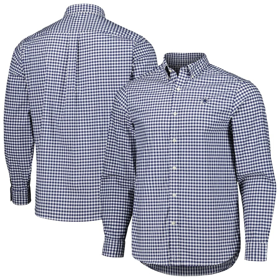 

Рубашка Vineyard Vines Dallas Cowboys, роял