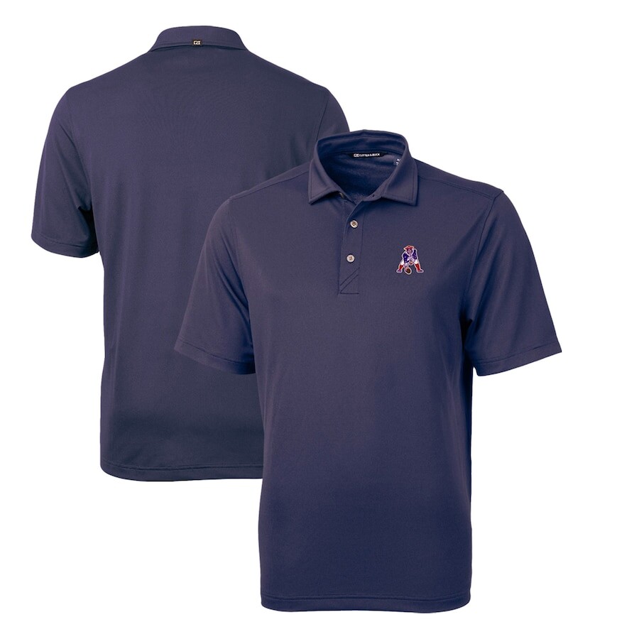 

Поло с коротким рукавом Cutter & Buck New England Patriots, роял