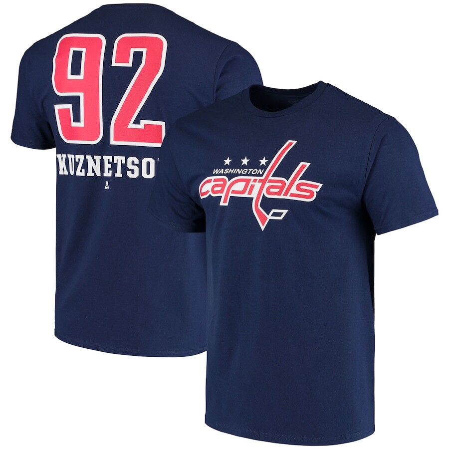 

Футболка с коротким рукавом Fanatics Branded Washington Capitals, нави