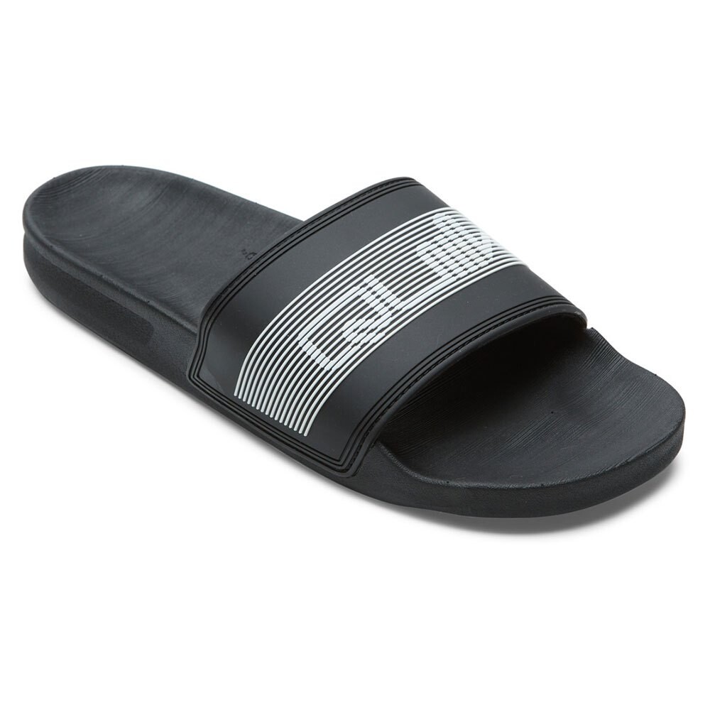 

Сандалии Quiksilver Rivi Wordmark Slide, черный