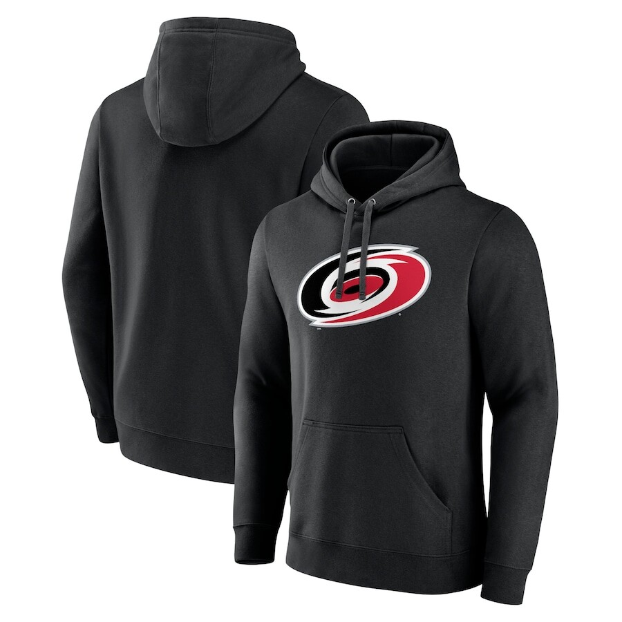 

Пуловер с капюшоном Fanatics Branded Carolina Hurricanes, черный