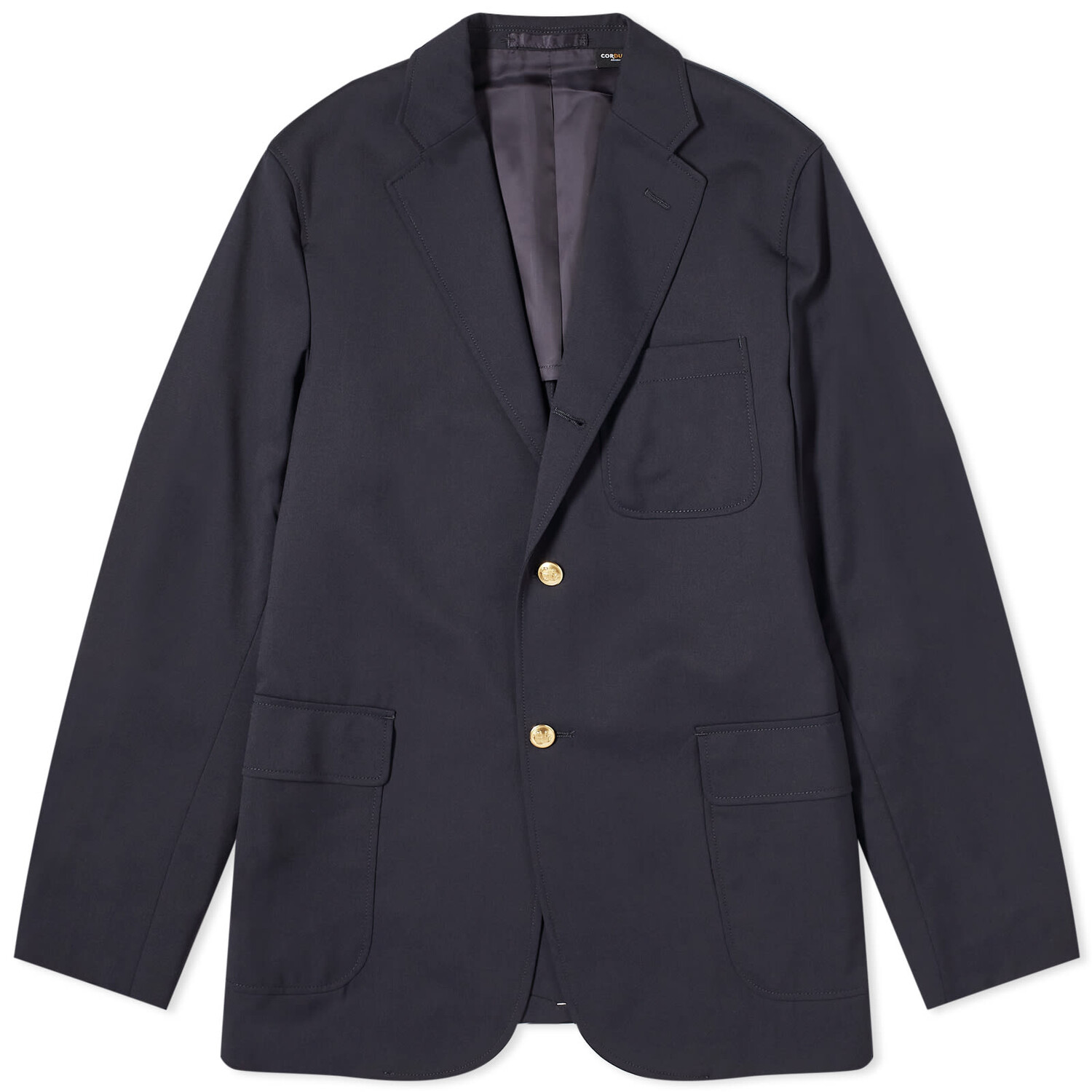 

Блейзер Beams Plus 3 Button Combat Wool Blazer, темно-синий