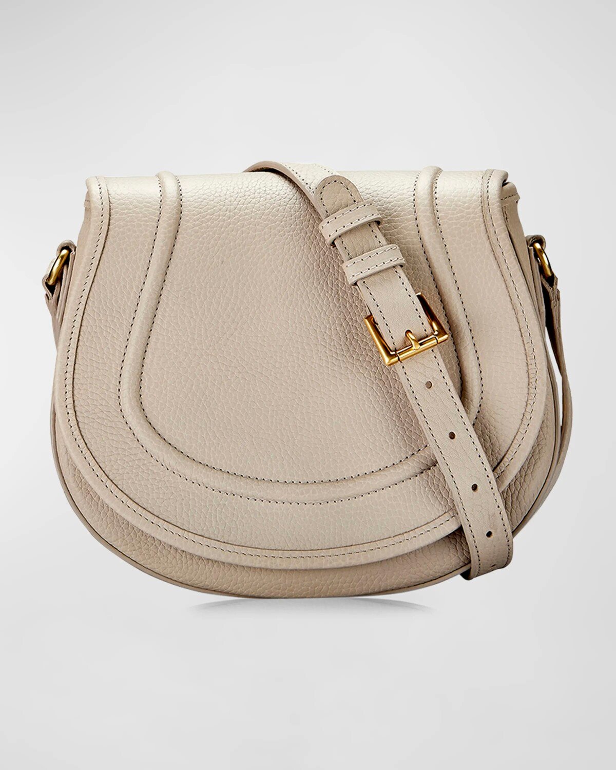 

Кожаная сумка через плечо Jenni Saddle Gigi New York, цвет Beechwood