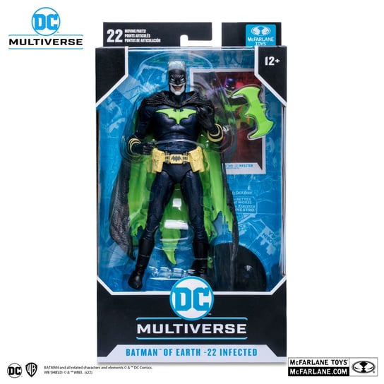 зараженная dvd DC Multiverse Фигурка Бэтмена с Земли-22, зараженная, 18 см Inny producent