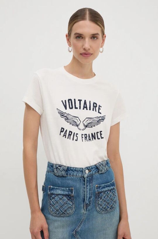 

Футболка Zadig&Voltaire, бежевый