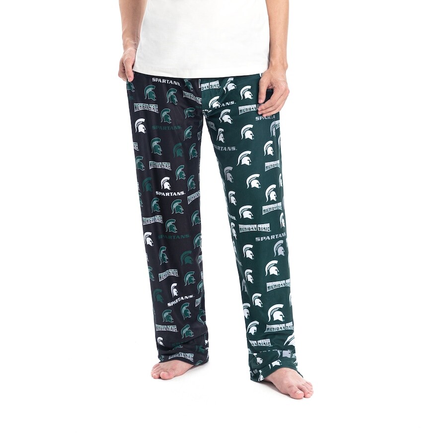 

Брюки Concepts Sport Michigan State Spartans, зеленый