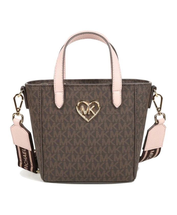 

Сумка через плечо с монограммой Michael Kors, коричневый