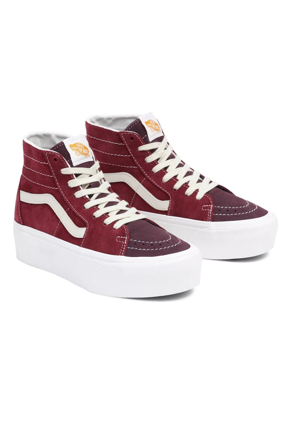

Кроссовки - Бордовый - На Танкетке Vans, Красный