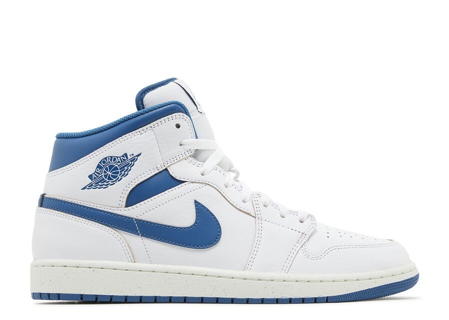

Кроссовки Air Jordan Jordan 1 Mid, цвет Industrial Blue