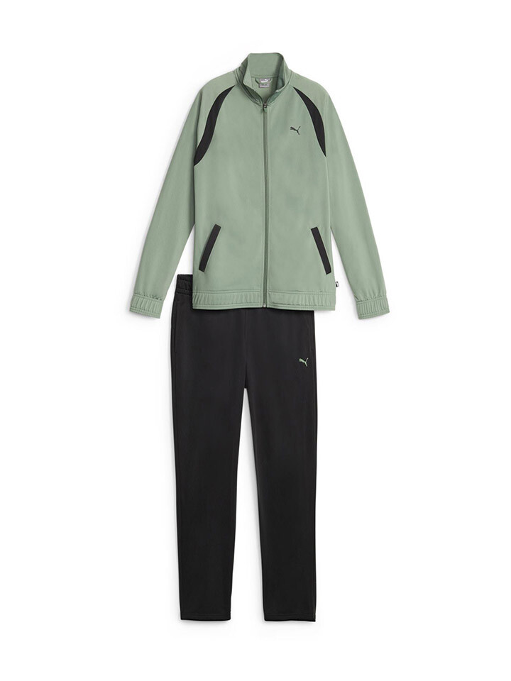 

Толстовка Puma 2tlg. Outfit Suit op, зеленый/черный