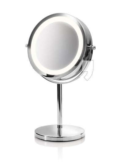 Косметическое зеркало MEDISANA CM 840 , серебро ручной массажёр medisana hm 886