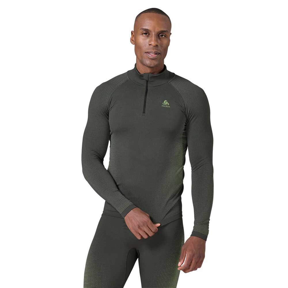

Базовый слой с длинным рукавом Odlo Performance Warm Eco, серый