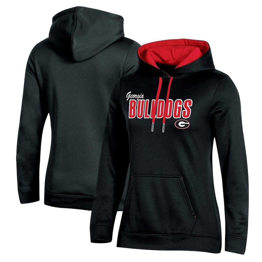 

Пуловер с капюшоном Champion Georgia Bulldogs, черный