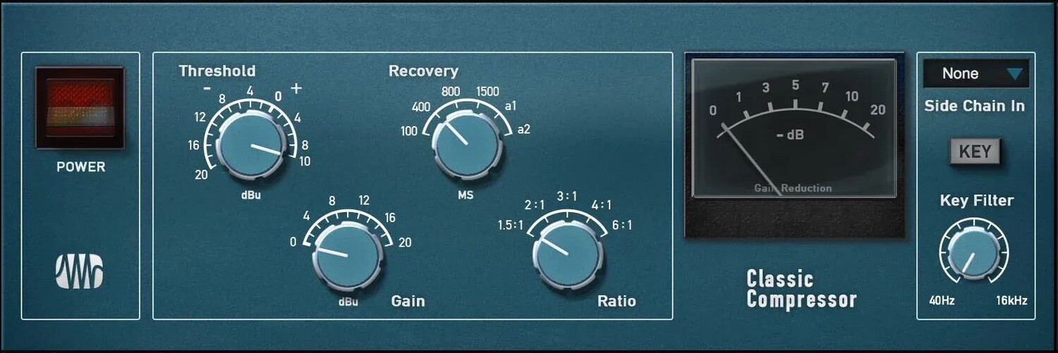 

Плагин PreSonus Classic Compressor Fat Channel