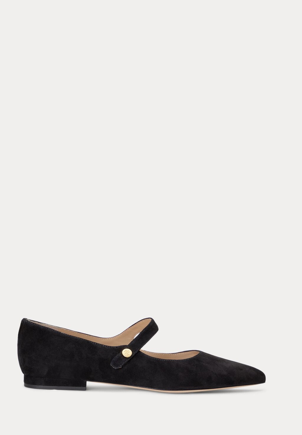 

Балетные туфли с ремешком на щиколотке Lauren Ralph Lauren LONDYN FLATS MARY JANE, черный