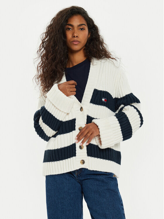 

Кардиган свободного кроя Tommy Jeans, мультиколор