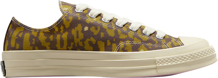 

Кроссовки Golf Le Fleur x Chuck 70 Low 'Digital Leopard Pack - Brown', коричневый