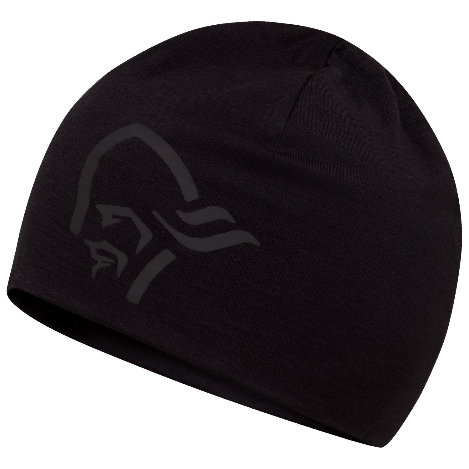 

Шапка Norrøna /29 Pureull180 Beanie, цвет Caviar