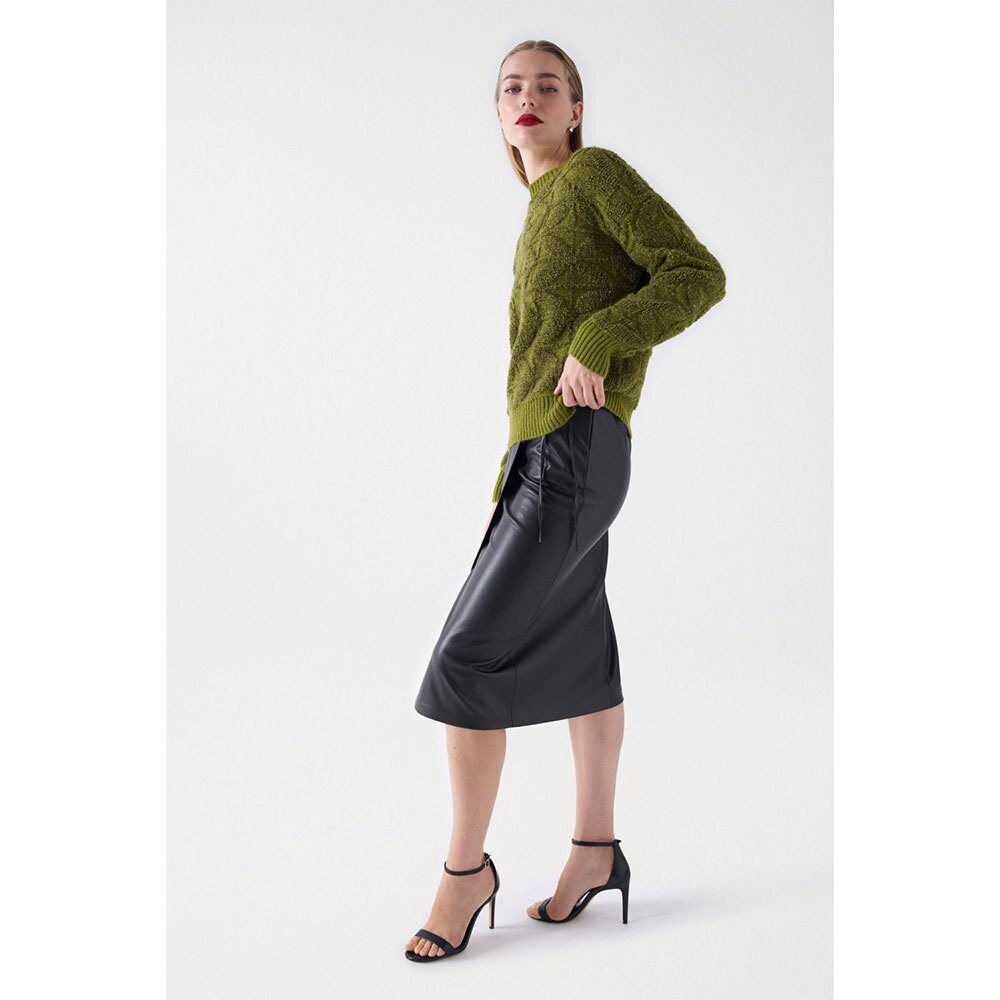 

Свитер Salsa Jeans Jacquard, зеленый