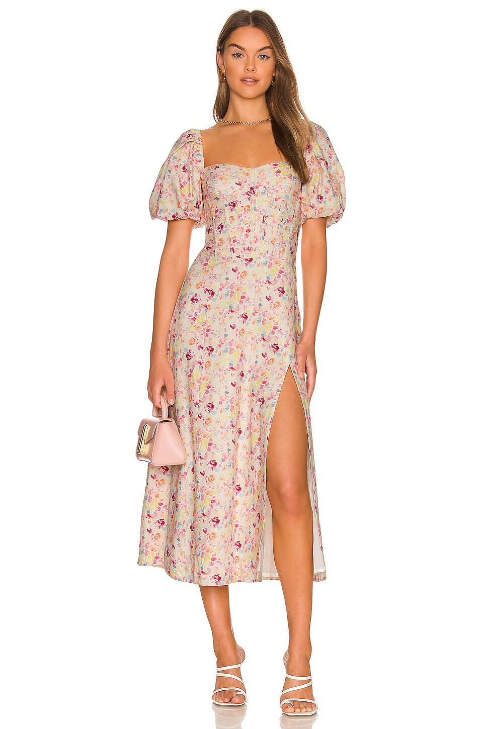 

Платье Bardot x REVOLVE Floral, цвет Paint Floral