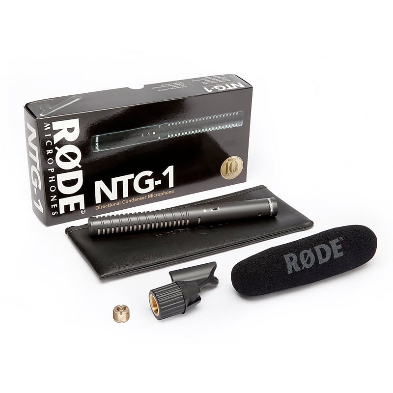 Конденсаторный микрофон RODE NTG1 Shotgun Microphone конденсаторный микрофон rode ntg1