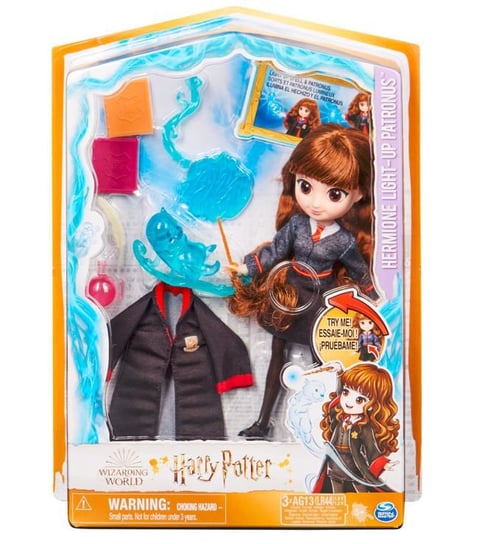 кукла гермиона spin master dc 20 см Spin Master, Набор фигурок, Волшебный мир Гарри Поттер, Кукла Гермиона с Патронусом Wizarding World
