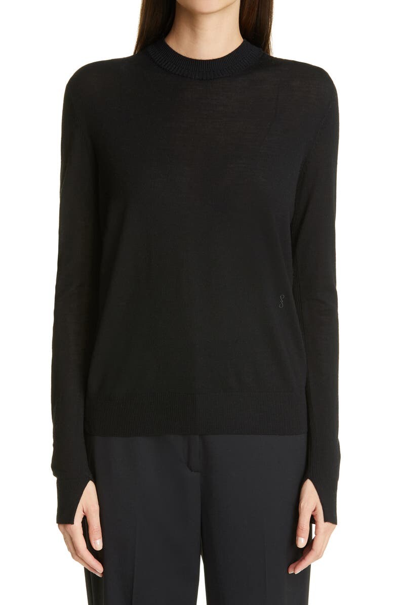 

Свитер из шерсти мериноса PROENZA SCHOULER, черный