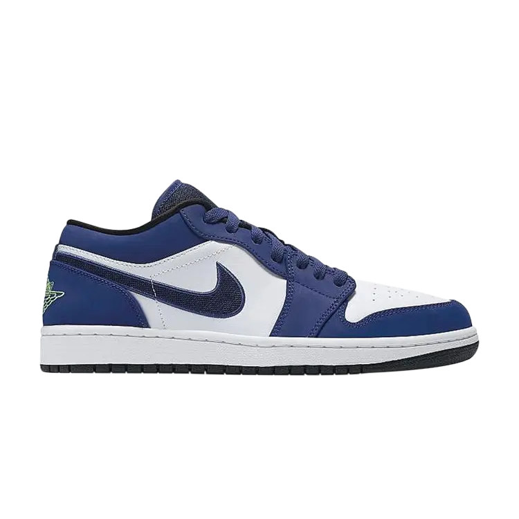 

Кроссовки Air Jordan 1 Retro Low 'Insignia Blue', белый