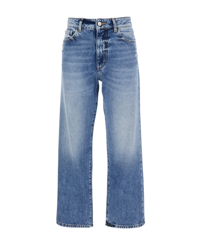 

Прямые джинсы со средней талией Icon Denim, синий