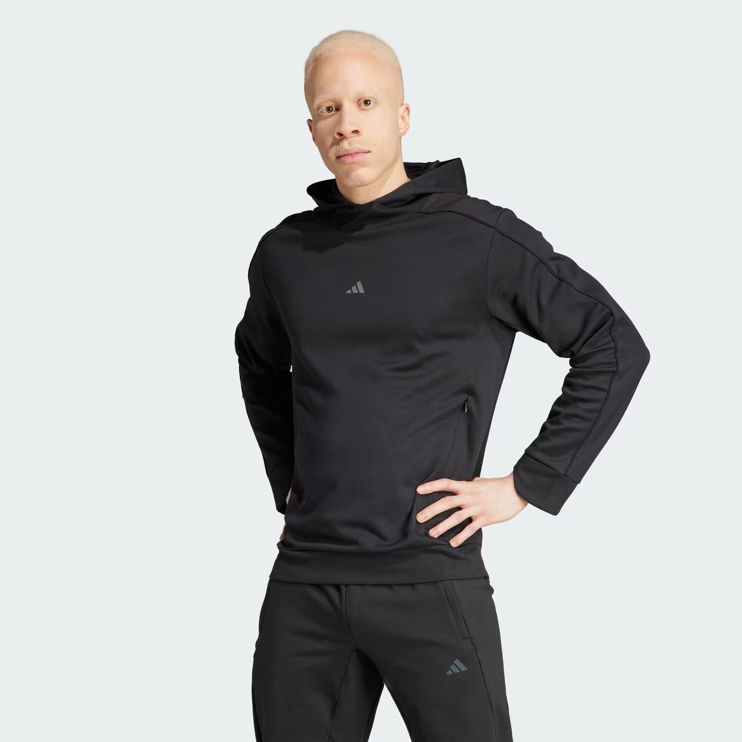 

Толстовка для тренировок по йоге Adidas, цвет Black