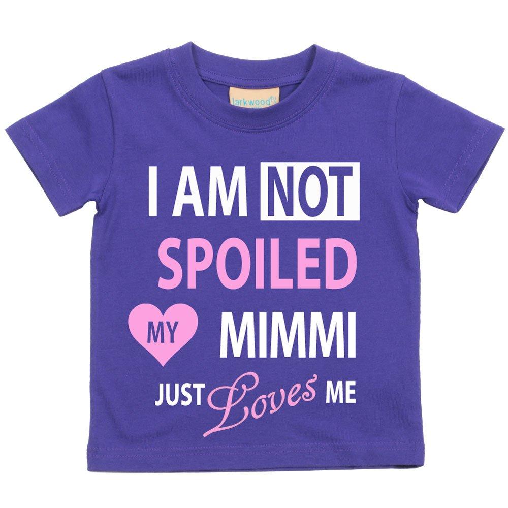 Рубашка «Я не испорчена, моя Мимми просто любит меня» 60 SECOND MAKEOVER, фиолетовый