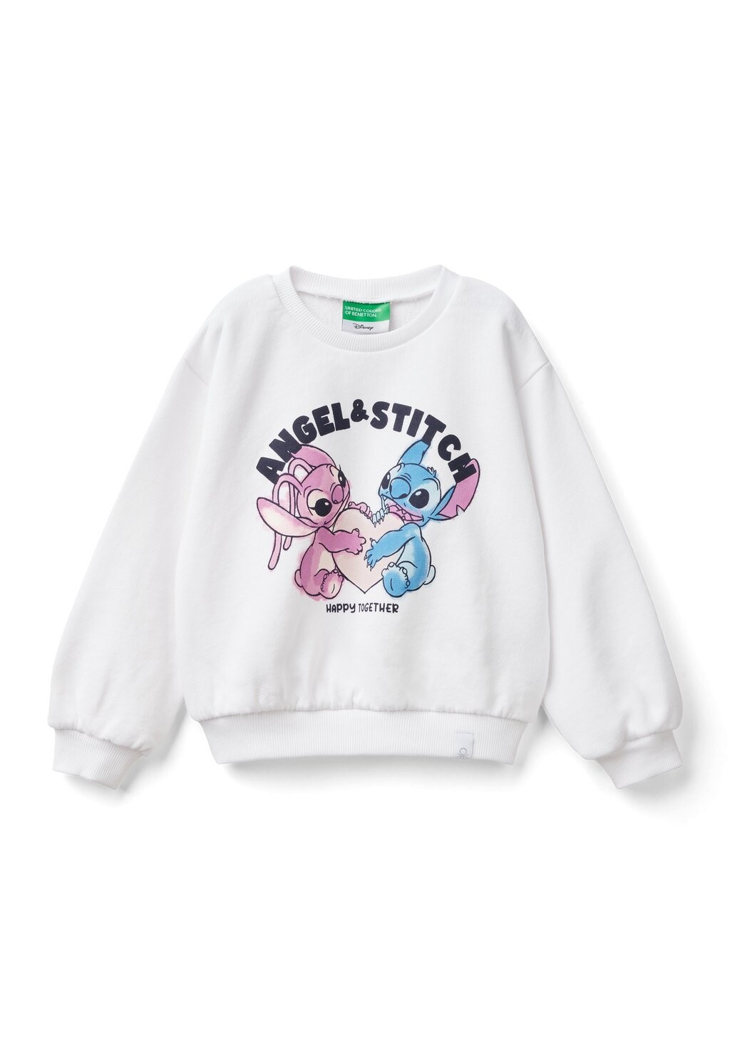 

Толстовка DISNEY LILO & STITCH United Colors of Benetton, цвет white