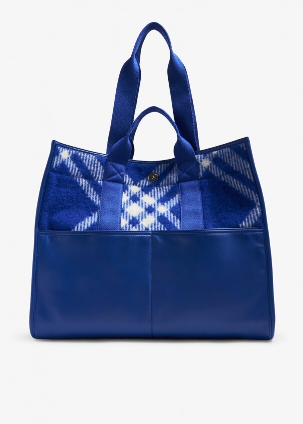 

Сумка-тоут Burberry Shopper, синий